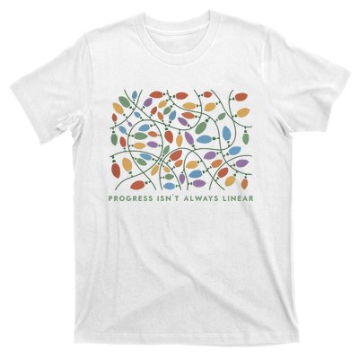 Progress IsnT Always Linear Special Education Teacher T-Shirt