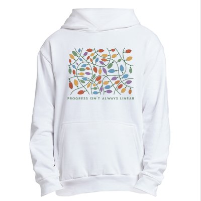 Progress IsnT Always Linear Special Education Teacher Urban Pullover Hoodie