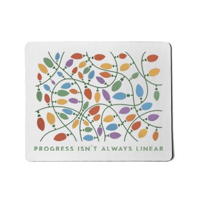 Progress IsnT Always Linear Special Education Teacher Mousepad