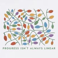 Progress IsnT Always Linear Special Education Teacher Youth Performance Sprint T-Shirt