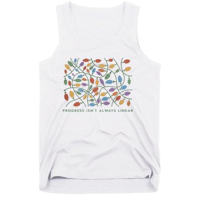 Progress IsnT Always Linear Special Education Teacher Tank Top