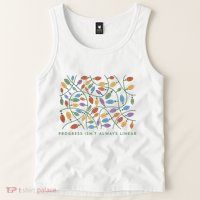 Progress IsnT Always Linear Special Education Teacher Tank Top