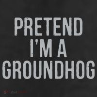 Pretend Im A Groundhog Lazy Halloween Costume Adult Drive Performance Visor