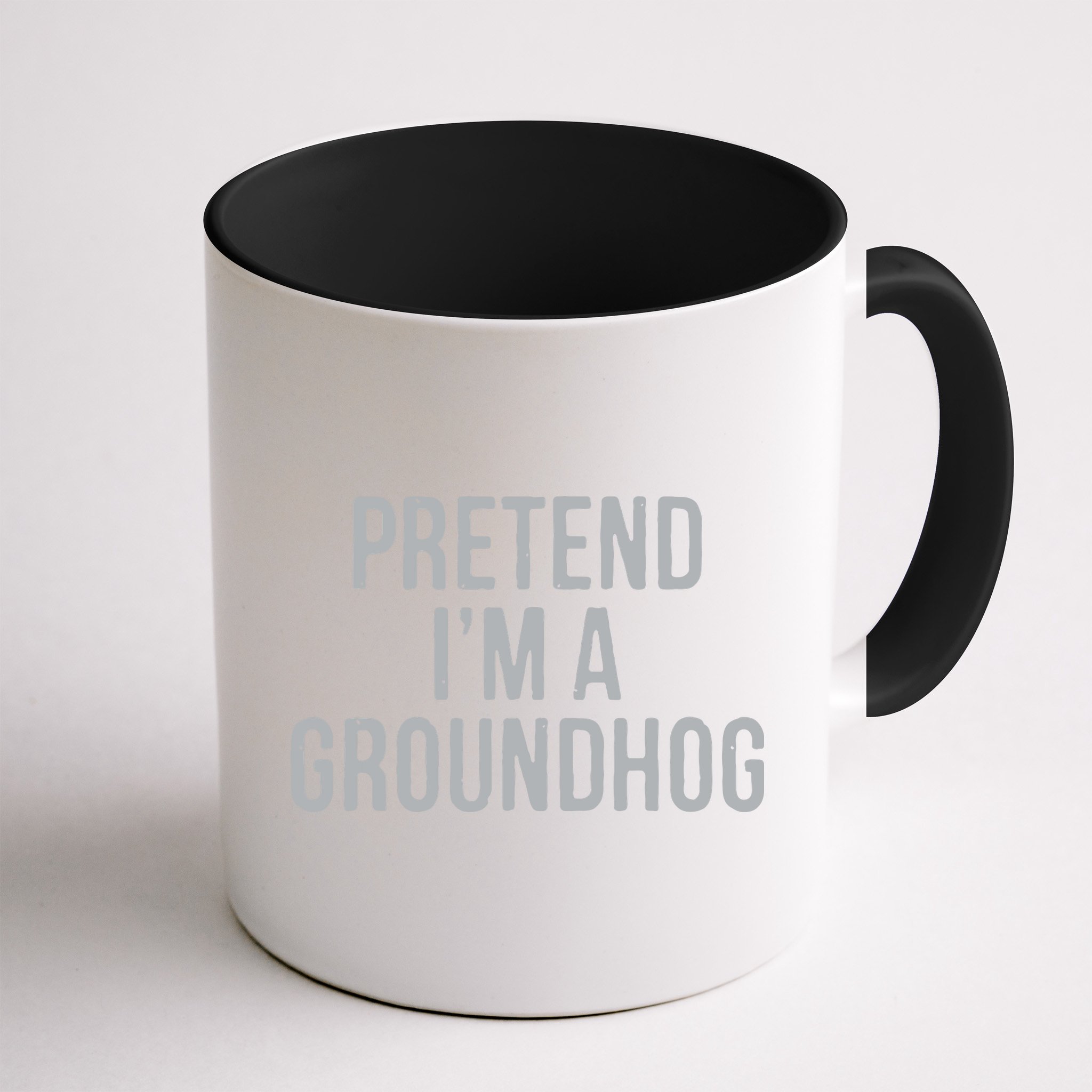 Pretend Im A Groundhog Lazy Halloween Costume Mug