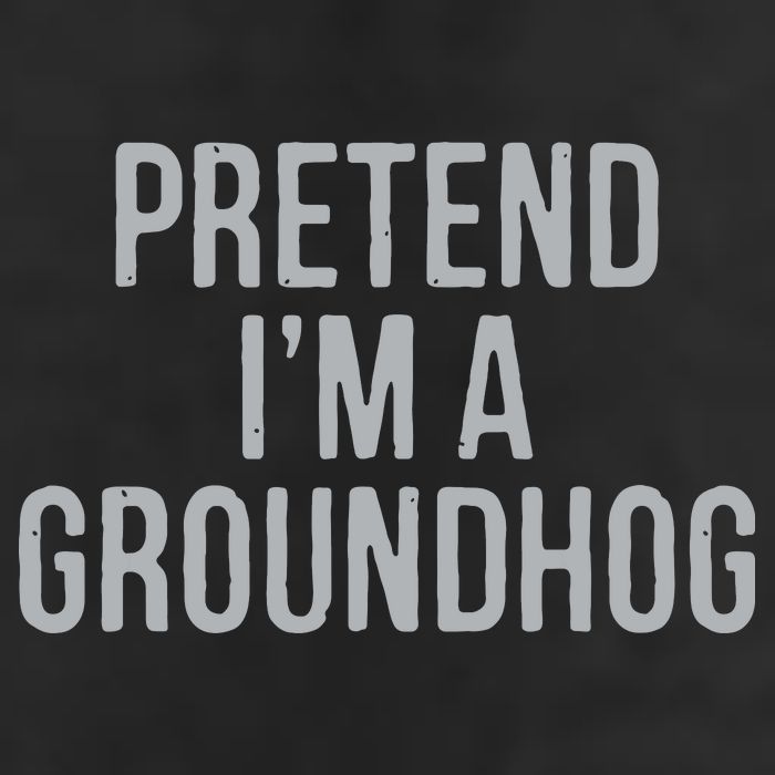 Pretend Im A Groundhog Lazy Halloween Costume 12oz Stainless Steel Coffee Mug