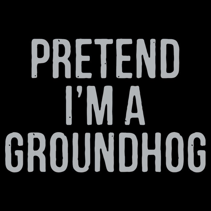 Pretend Im A Groundhog Lazy Halloween Costume Visor