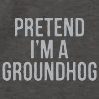 Pretend Im A Groundhog Lazy Halloween Costume Vector Backpack