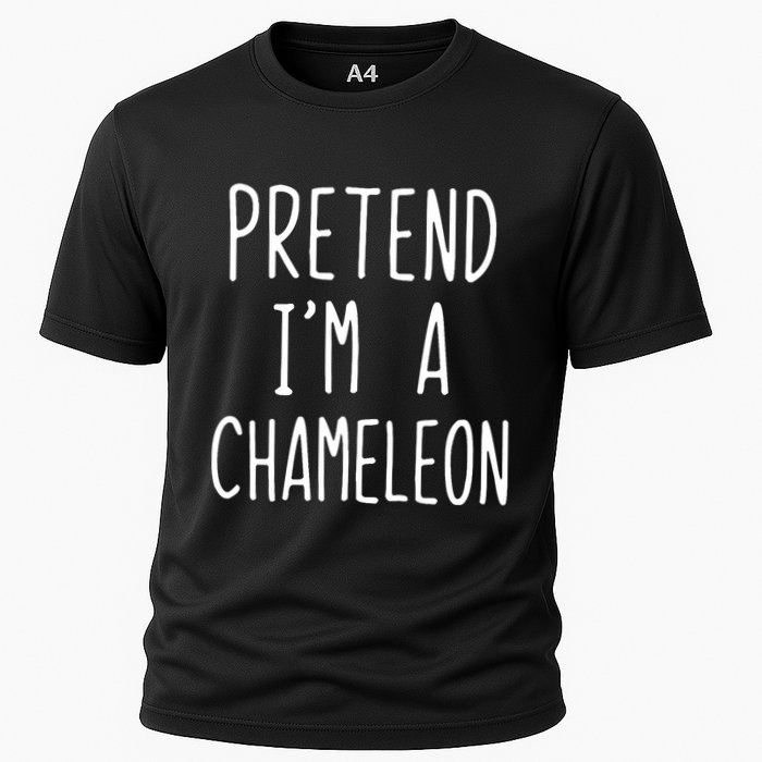 Pretend IM A Chameleon Costume Halloween Lazy Quick Pretend IM A Chamel Performance Shirt