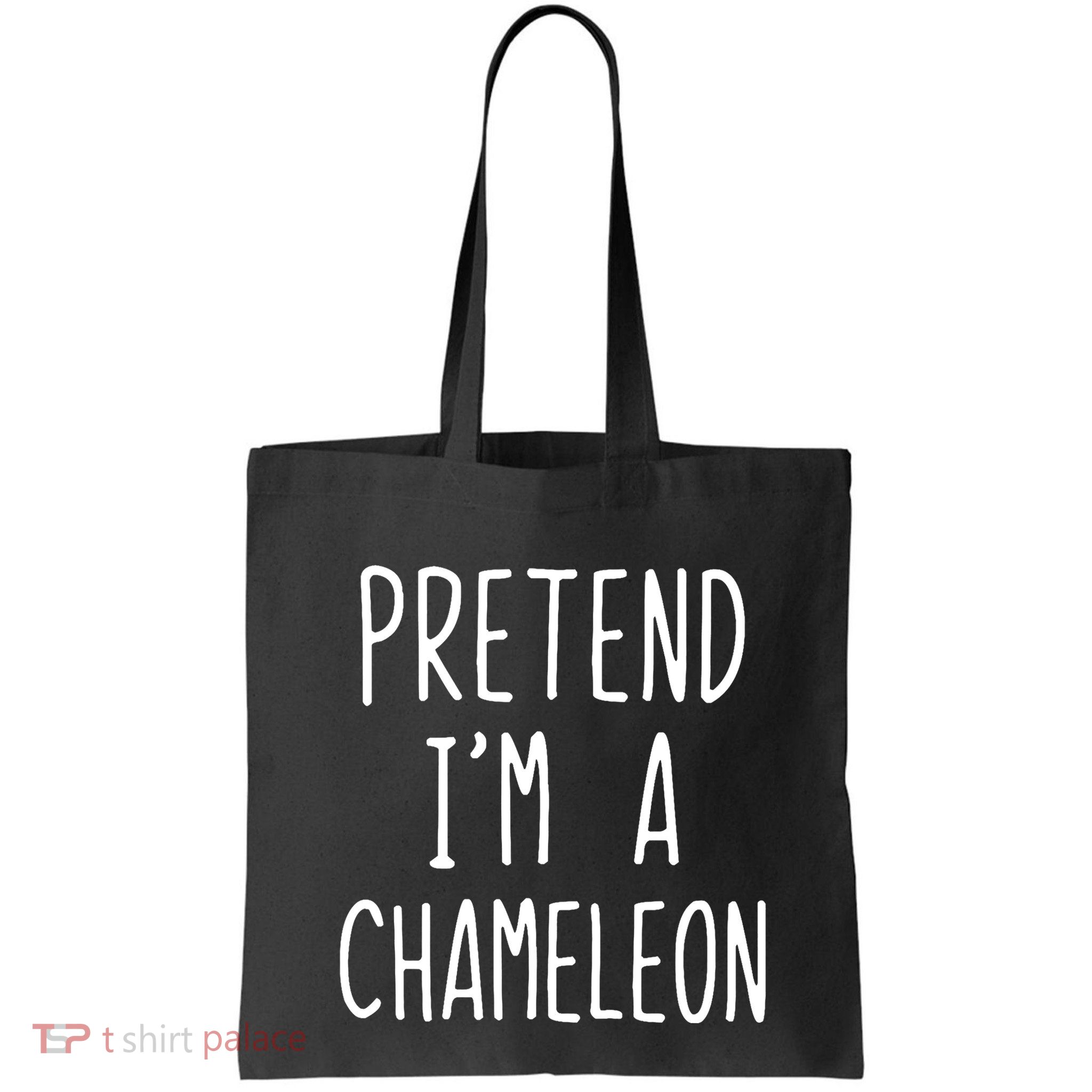 Pretend IM A Chameleon Costume Halloween Lazy Quick Pretend IM A Chamel Bag