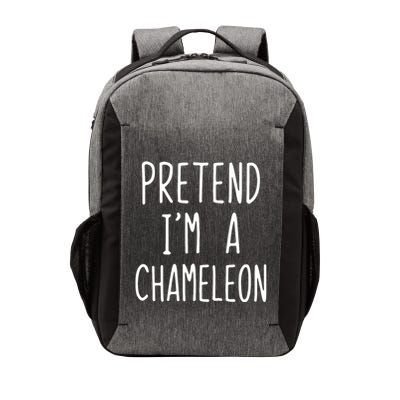 Pretend IM A Chameleon Costume Halloween Lazy Quick Pretend IM A Chamel Vector Backpack
