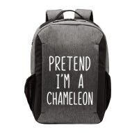 Pretend IM A Chameleon Costume Halloween Lazy Quick Pretend IM A Chamel Vector Backpack