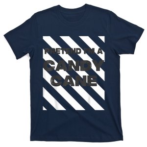 Pretend Im A Candy Cane Adult Women Costume T-Shirt