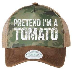 Pretend IM A Tomato Matching Costume Legacy Tie Dye Trucker Hat