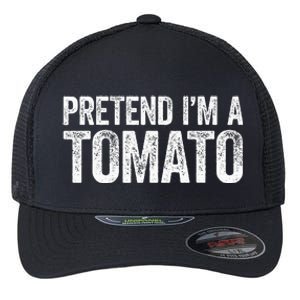 Pretend IM A Tomato Matching Costume Flexfit Unipanel Trucker Cap