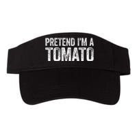 Pretend IM A Tomato Matching Costume Valucap Bio-Washed Visor