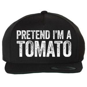 Pretend IM A Tomato Matching Costume Wool Snapback Cap