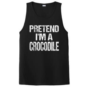 Pretend Im A Crocodile Easy Halloween Costume PosiCharge Competitor Tank