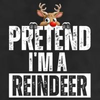 Pretend Im A Reindeer Funny Christmas Adult Drive Performance Visor