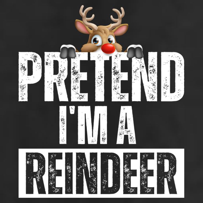 Pretend Im A Reindeer Funny Christmas Adult Drive Performance Visor