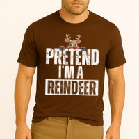 Pretend Im A Reindeer Funny Christmas Cooling Performance Crew T-Shirt