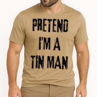 Pretend I'm A Tin Man Halloween Last Minute Costume Party Cooling Performance Crew T-Shirt