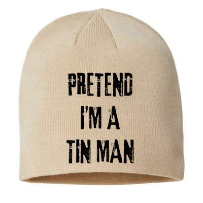 Pretend I'm A Tin Man Halloween Last Minute Costume Party Sustainable Beanie