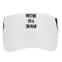 Pretend I'm A Tin Man Halloween Last Minute Costume Party Adult Drive Performance Visor
