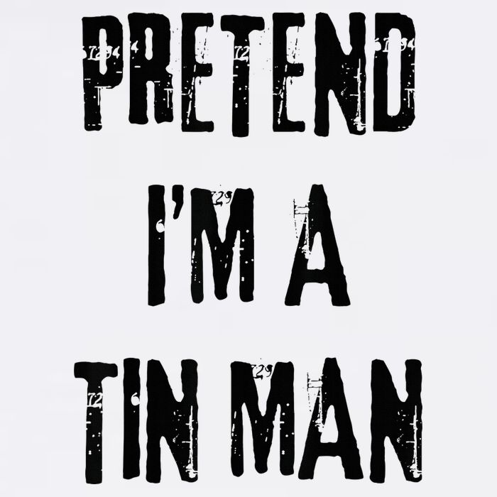 Pretend I'm A Tin Man Halloween Last Minute Costume Party Adult Drive Performance Visor