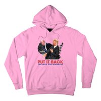 Put It Back The Way You Found It Funny Trump Slap Anti Biden Hoodie