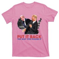 Put It Back The Way You Found It Funny Trump Slap Anti Biden T-Shirt