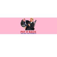 Put It Back The Way You Found It Funny Trump Slap Anti Biden Bumper Sticker