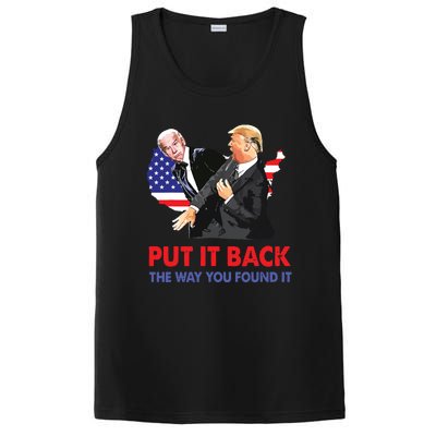 Put It Back The Way You Found It Trump Slap Biden PosiCharge Competitor Tank