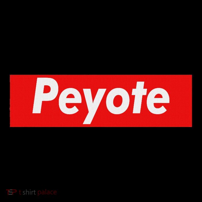 Peyote Is Based Drawstring Bag