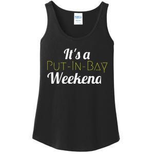 Put In Bay Ohio Family Vacation Weekend Ladies Essential Tank