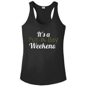 Put In Bay Ohio Family Vacation Weekend Ladies PosiCharge Competitor Racerback Tank