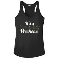 Put In Bay Ohio Family Vacation Weekend Ladies PosiCharge Competitor Racerback Tank