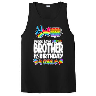 Pop It Brother Of The Birthday Toy Family Matching PosiCharge Competitor Tank