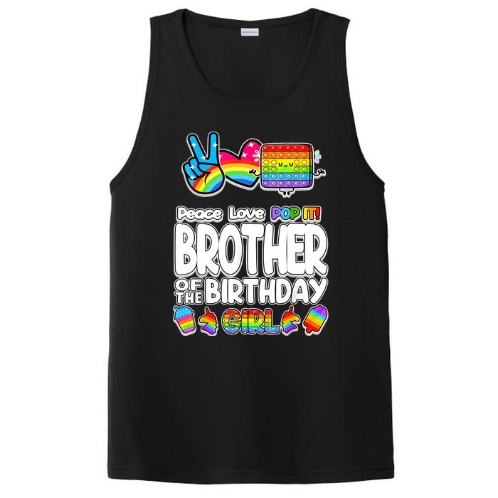 Pop It Brother Of The Birthday Toy Family Matching PosiCharge Competitor Tank