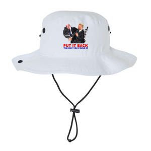 Put It Back The Way You Found It Donald Trump Anti Biden Legacy Cool Fit Booney Bucket Hat