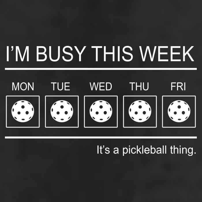 Pickleball I'm Busy This Week 12oz Stainless Steel Coffee Mug