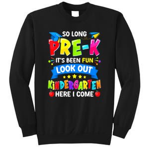 Prek Its Been Fun Look Out Kindergarten Here I Come Preschool Graduation Gift Sweatshirt