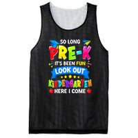 Prek Its Been Fun Look Out Kindergarten Here I Come Preschool Graduation Gift Mesh Reversible Basketball Jersey Tank