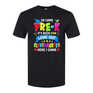 Prek Its Been Fun Look Out Kindergarten Here I Come Preschool Graduation Gift Softstyle CVC T-Shirt