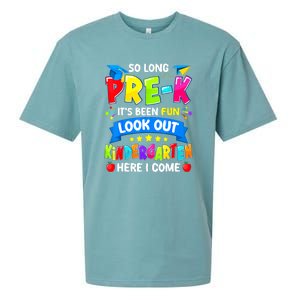 Prek Its Been Fun Look Out Kindergarten Here I Come Preschool Graduation Gift Sueded Cloud Jersey T-Shirt