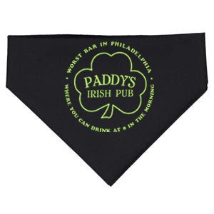 Paddy's Irish Bub Funny St Patricks Day Drinking USA-Made Doggie Bandana