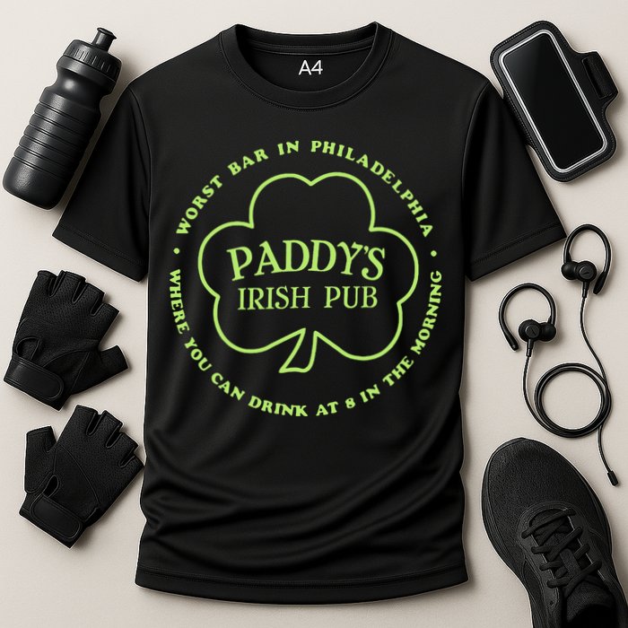 Paddy's Irish Bub Funny St Patricks Day Drinking Performance Shirt