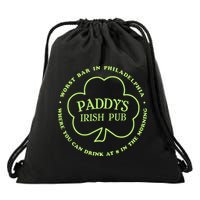 Paddy's Irish Bub Funny St Patricks Day Drinking Drawstring Bag
