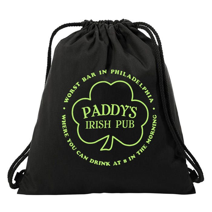 Paddy's Irish Bub Funny St Patricks Day Drinking Drawstring Bag