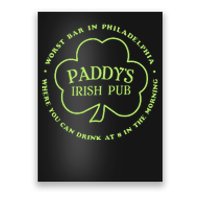 Paddy's Irish Bub Funny St Patricks Day Drinking Poster