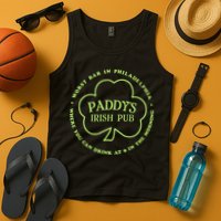 Paddy's Irish Bub Funny St Patricks Day Drinking Tank Top